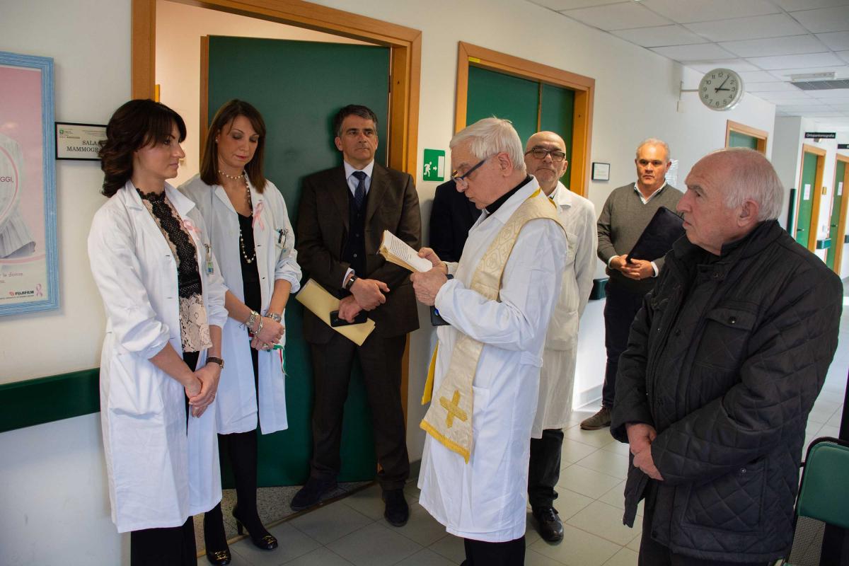 Inaugurazione nuovo mammografo Radiologia ospedale di Voghera 26 feb 19