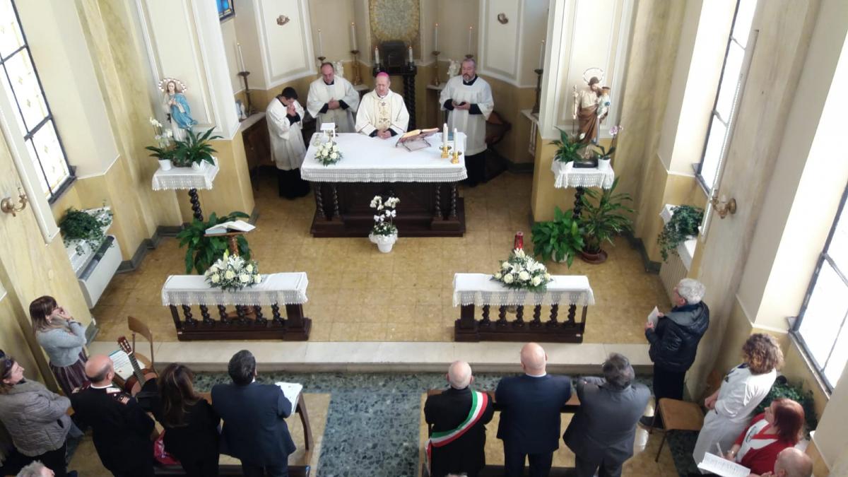 Santa Messa presso l'Ospedale S. Martino di Mede per l'Inaugurazione dell'Hospice