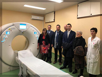 Inaugurata la nuova TAC a 160 strati presso l'ospedale Civile di Vigevano