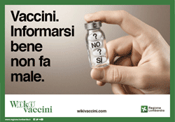 Campagna comunicazione vaccinazioni Regione Lombardia
